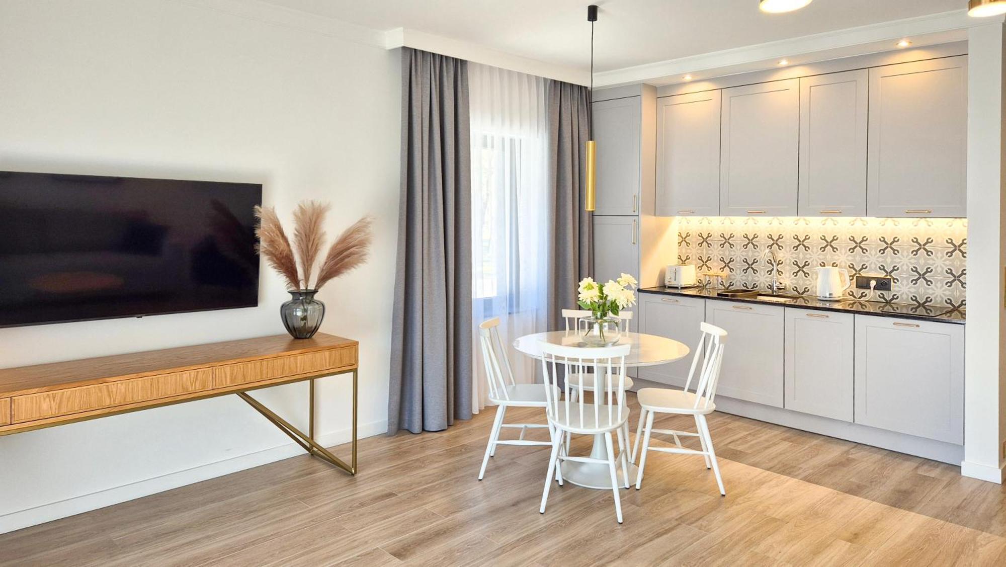 Apartamenty Dudek - Stylowe Apartamenty, 5 Minut Pieszo Do Morza! روفي المظهر الخارجي الصورة